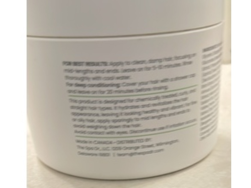 The Spa Dr Nourishing Hair Mask, 8.4 fl oz/250 mL