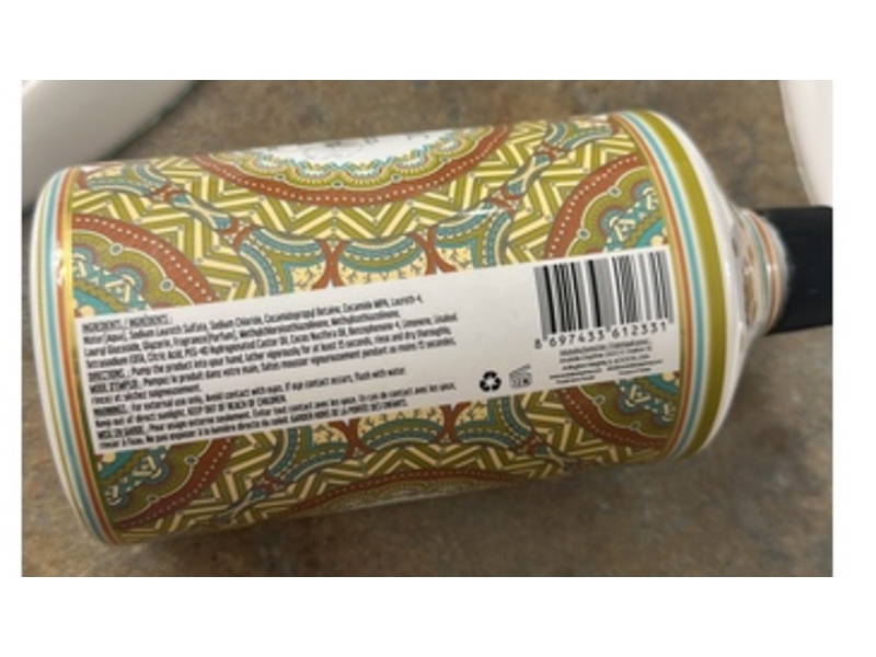 Mosaic Hand Soap, Coconut & Hibiscus, 24.6 fl oz/730 mL