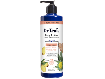 Dr Teal's Body Lotion, Stress Relief, 18 fl oz/532 mL