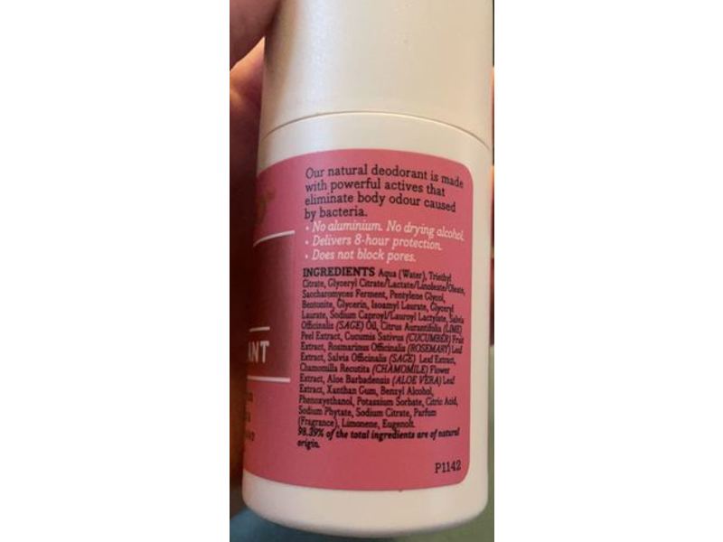 Essano Roll On Deodorant, Rose & Jasmine, 1.698 fl oz/50 mL