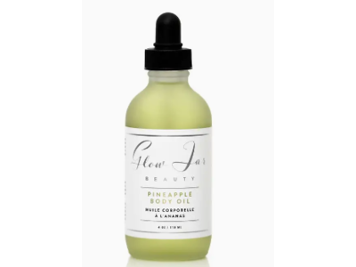 Glow Jar Beauty Pineapple Body Oil, 4 oz/118 mL