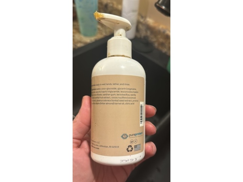 Pure Haven Body Moisturizing Hand Soap,Coconut Tonka, 8 oz/227 g