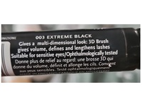 Rimmel London Extra 3D Lash Mascara, 003 Extreme Black, 0.27 fl oz/8 mL - thumbnail 5