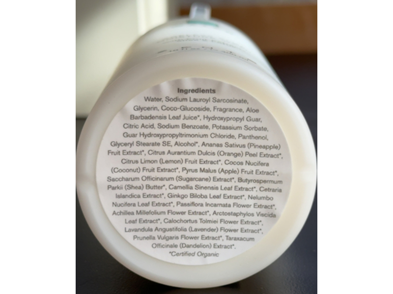 Zents Ageless Aloe Moisture Wash, Water, 10 fl oz/300 mL