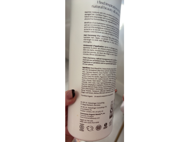 Innersense Hydrating Cream Conditioner, 32 fl oz/946 mL