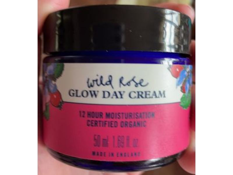 Neal's Yard Remedies Wild Rose Glow Day Cream, 1.69 fl oz/50 ml