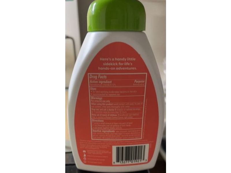 Babyganics Kids Hand Sanitizer, Cupcake, 8.45 fl oz/249 mL, Pack Of 3