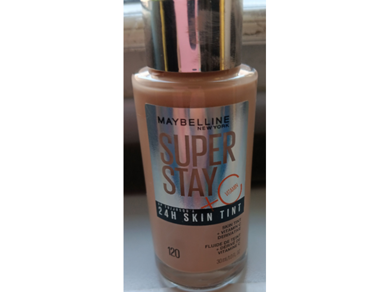 Maybelline Super Stay Up to 24HR Skin Tint, 120, 1 fl oz/30 mL