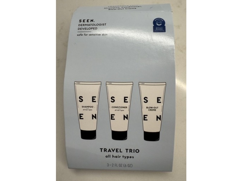 Seen Sensitive Skin Travel Trio, 2 fl oz