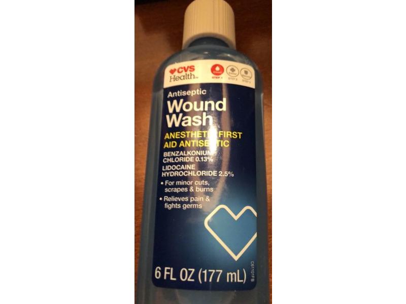 Cvs Health Antiseptic Wound Wash, 6 fl oz/177 mL