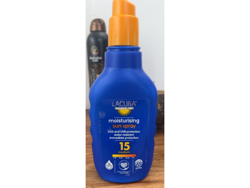 Lacura Moisturising Spray, SPF 15, 200 mL