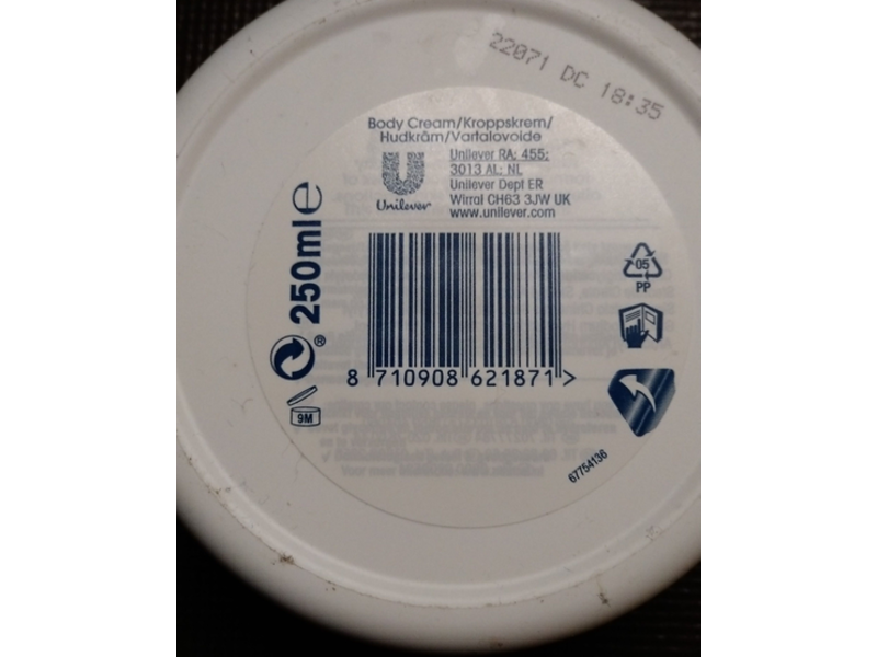 Neutral Sensitive Skin Body Cream, 250 mL