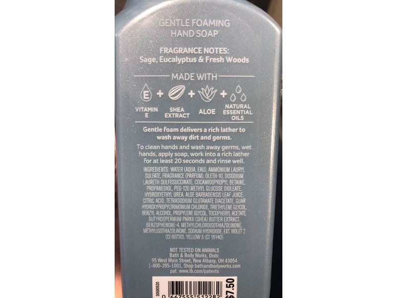 Bath & Body Works Sweater Weather Gentle Foaming Hand Soap, 8.75 fl oz
