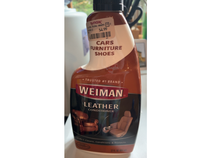 Weiman Leather Conditioner, 22 fl oz/651 mL