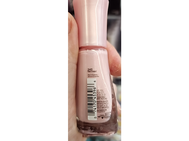 Sally Hansen Insta-Dri Nail Color, 243 Make It Snappy, 0.31 fl oz/9.17 mL