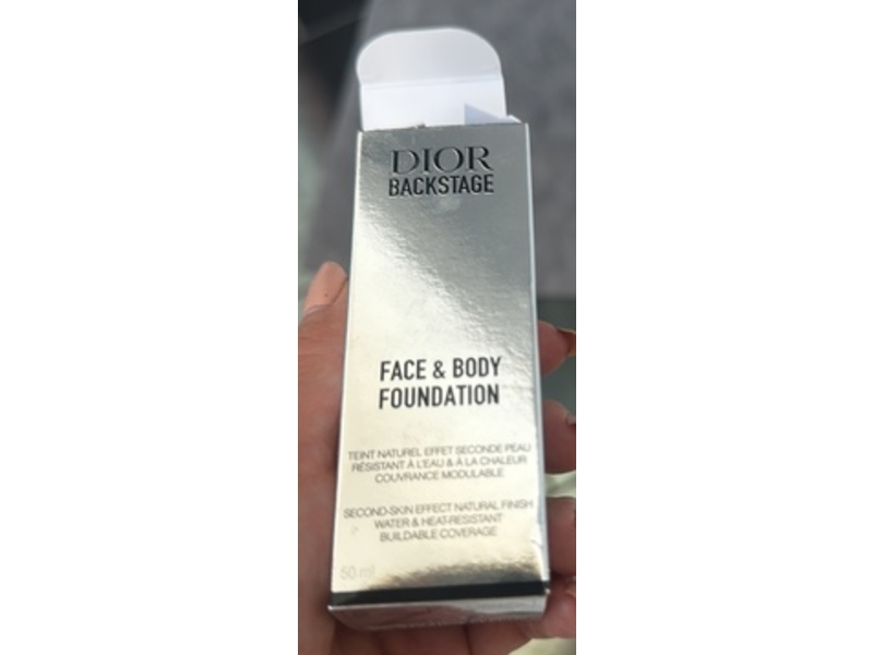 Dior Backstage Face & Body Foundation, 3N Neutral, 50 mL
