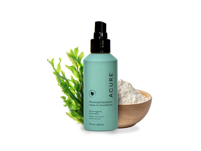 Acure Advanced Hydration Leave-In Conditioner, Marine Algae & Amino Acids, 4 fl oz/118 mL