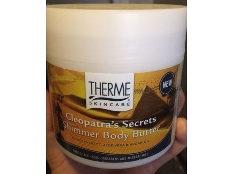 Therme Cleopatra's Secrets Shimmer Body Butter, 250 g
