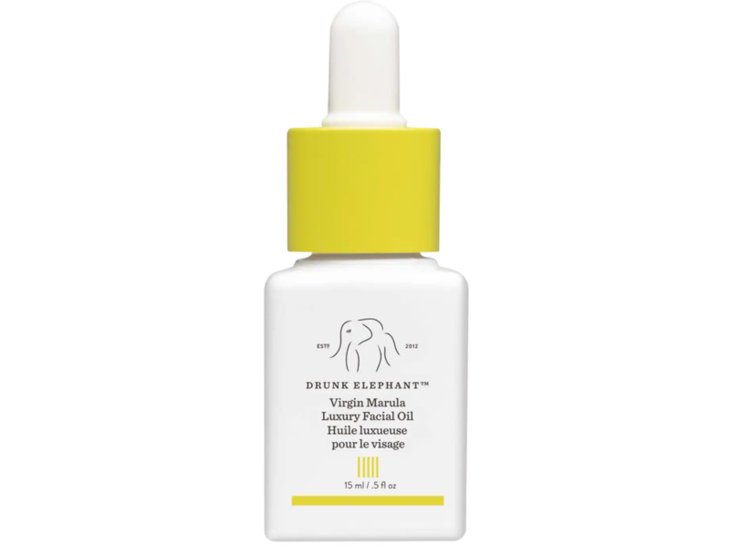 Drunk Elephant Luxury Facial Oil, Virgin Marula, 0.5 fl oz/15 mL