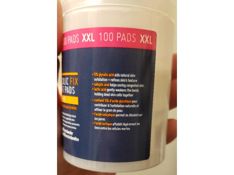 Nip + Fab Exfoliate Glycolic Fix Night Pads, Extreme, 100 Count