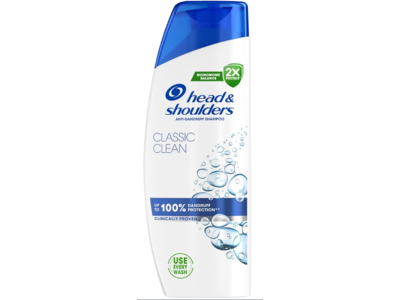 Head & Shoulders Anti-Dandruff Shampoo, Classic Clean, 250 mL