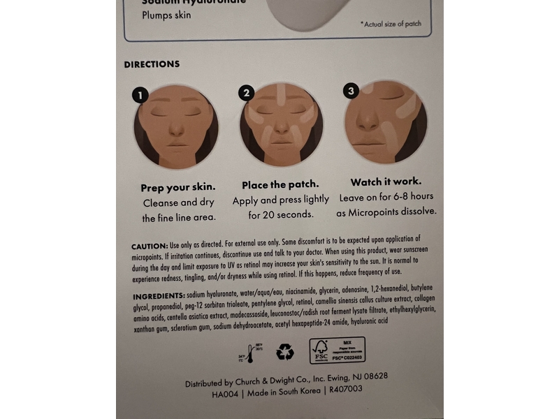 Hero Fine Line Mighty Patches, 6 Count