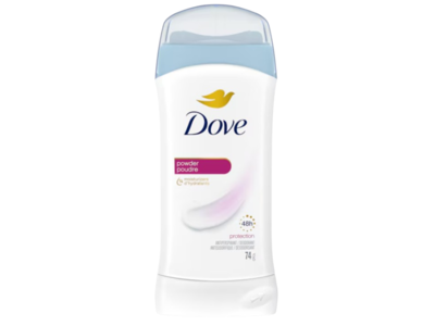 Dove Antiperspirant Powder, 74 g