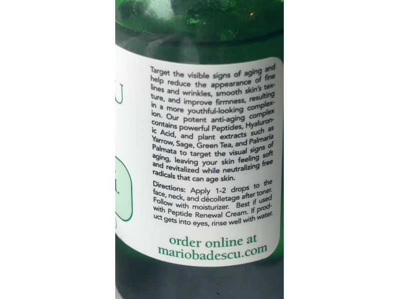 Mario Badescu Peptide Renewal Serum, 1 fl oz/29 mL