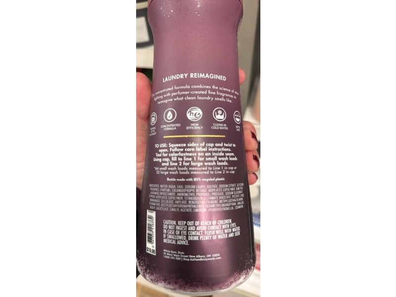 White Barn Fabric Care Detergent, Moonlit Goddess, 32 oz/946 mL