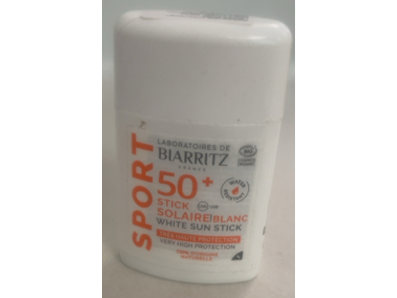 Laboratoires De Biarritz Sport Sun Stick, White, SPF 50+, 12 g
