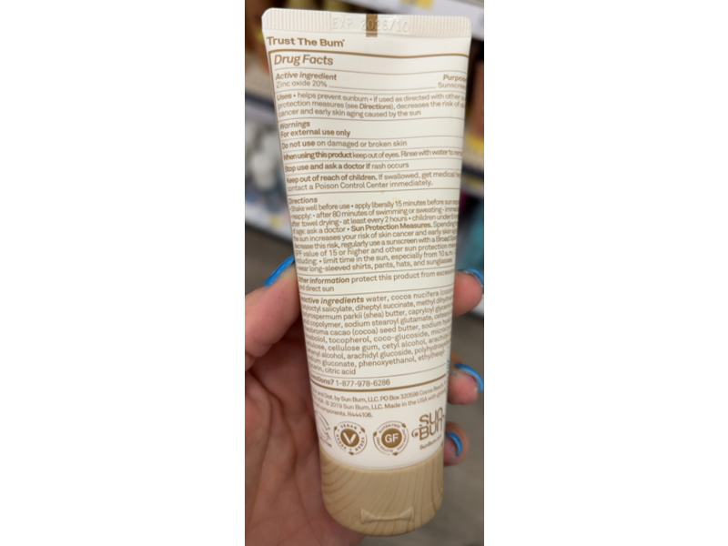 Baby Bum Mineral Sunscreen Lotion, SPF 50, 3 oz/88 mL