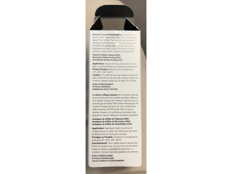 Sente Dermal Contour Pressed Serum, 1.0 fl oz (30 mL)