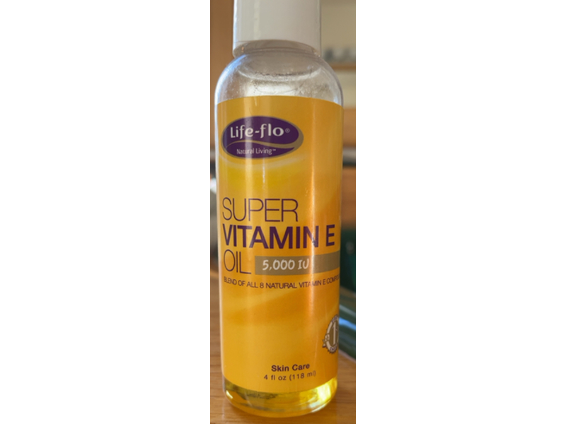 Life-Flo Super Vitamin E Oil, 4 fl oz/118 mL