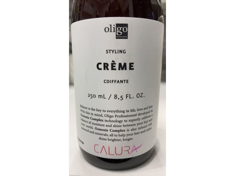 Oligo Professionel Calura Styling Cream, 8.5 fl oz/250 mL