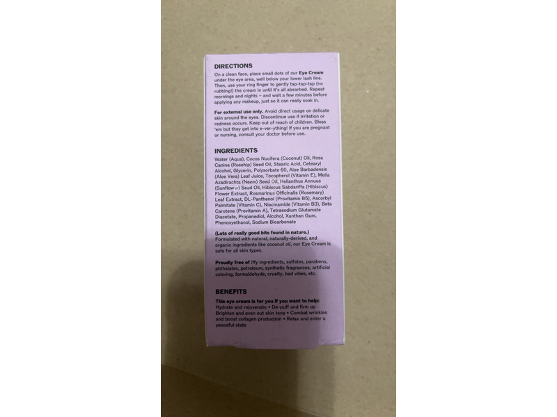 Lilyana Naturals Anti-Aging Moisturizer, Rosehip & Hibiscus, 1.7 oz/48 g