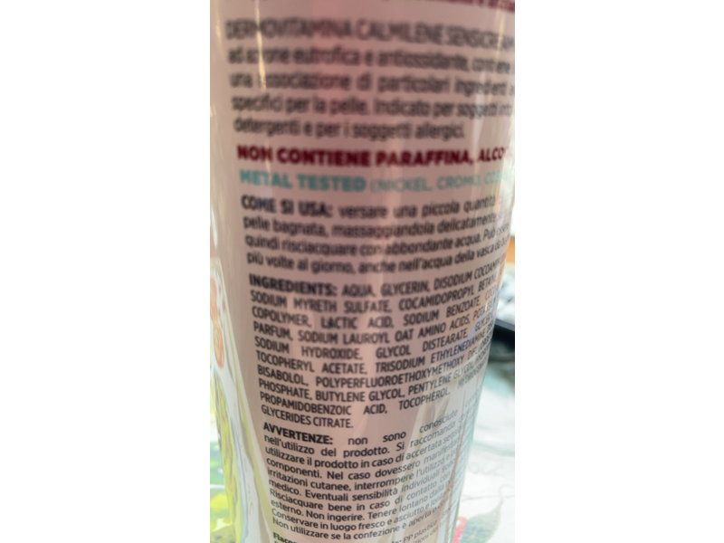 Dermovitamina Calmilene Sensicream, 500 mL