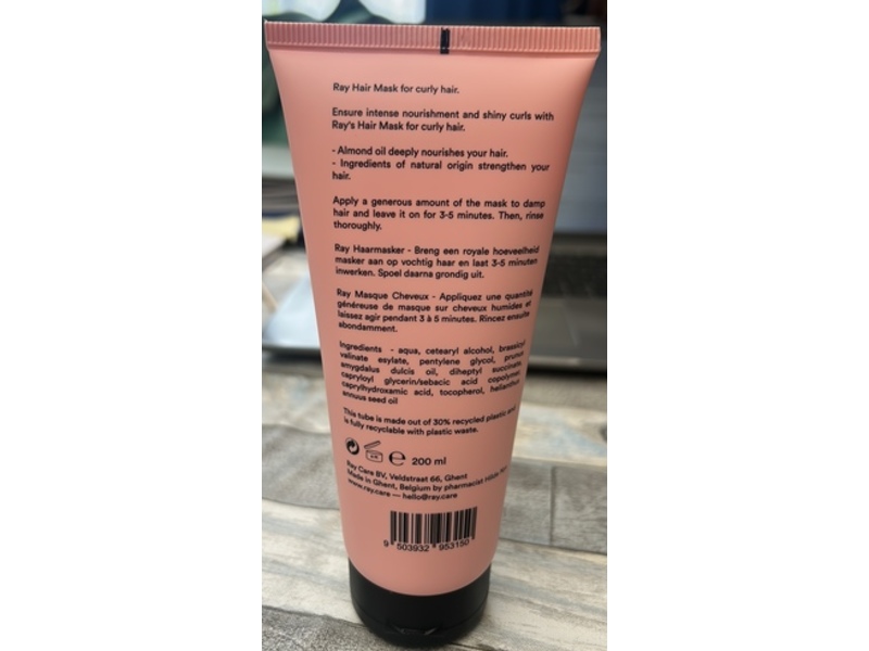 ray. Hair Mask, 200 mL