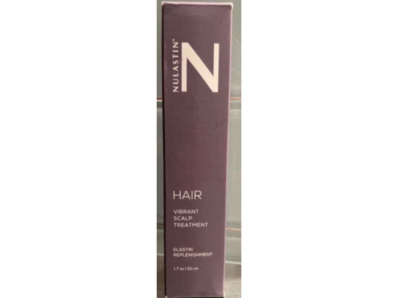 Nulastin Hair Vibrant Scalp Serum Treatment, Elastin Replenishment, 1.7 oz/50 mL