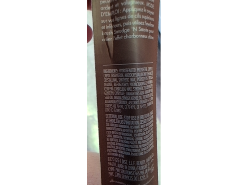 E.l.f. Smoky Kohl Eyeliner, Brownie Points, 0.03 oz/1 g