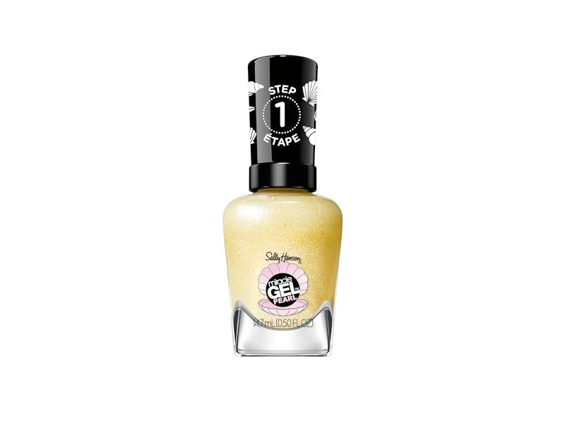 Sally Hansen Miracle Gel Pearls Salon Quality Nail Polish, 905 Diving for Treasure, 0.50 fl oz/14.7 mL