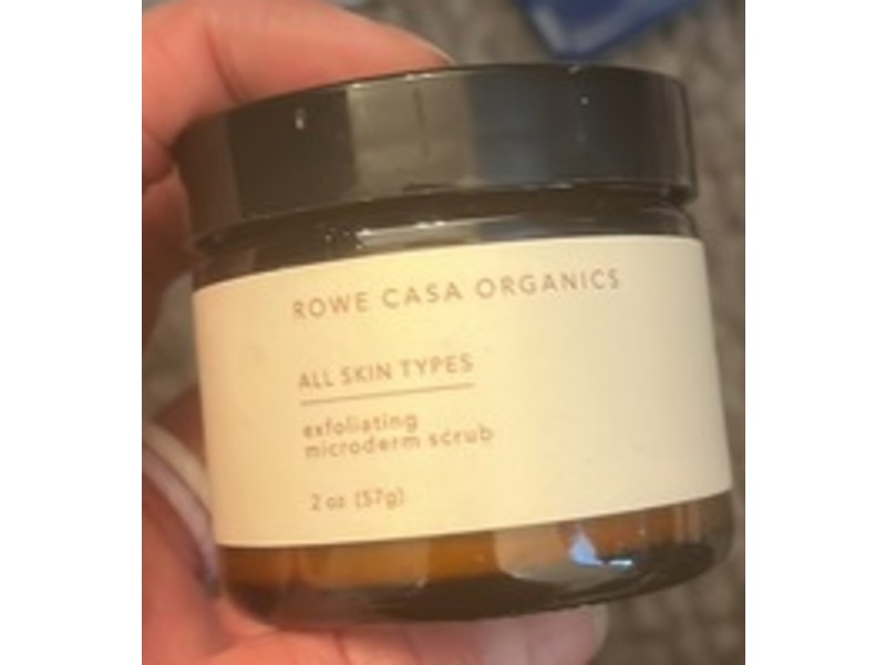 Rowe Casa Organics Exfoliating Microderm Scrub, 2 oz/57 g