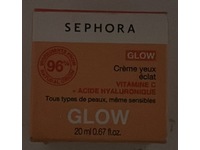 Sephora Glow Brightening Eye Cream, Vitamin C + Hyaluronic Acid, 0.67 fl oz/20 mL - Image 3