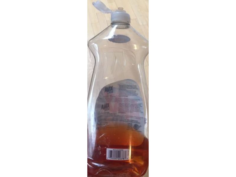 Ajax Ultra Triple Action Dish Liquid Soap, Orange, 28 fl oz/828 mL