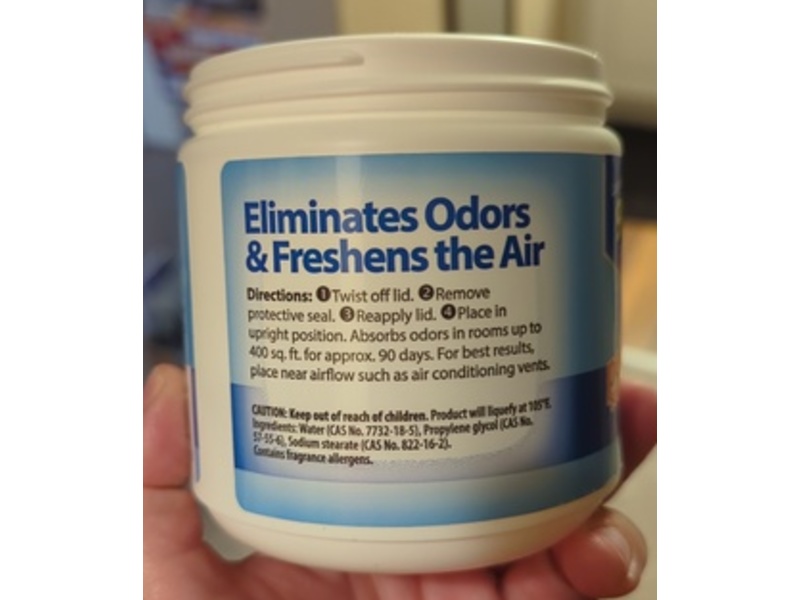 OdoBan Solid Odor Absorber, Fresh Linen, 14 fl oz/398 g