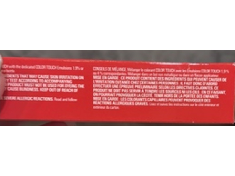 Wella Professional Color Touch Demi-Permanent Color, 10/1 Lightest Blonde/Ash, 2 fl oz/57 g