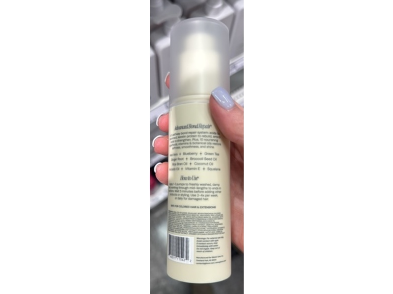 Glimmr Bond Repair Superfood Milk Serum, 3.38 fl oz/100 mL