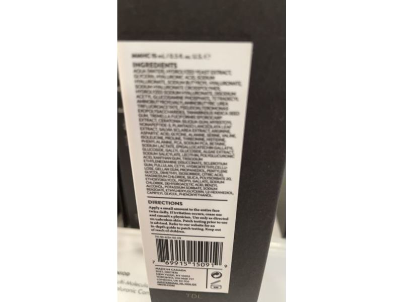 Niod Multi-Molecular Hyaluronic Complex, 0.5 fl oz/15 mL