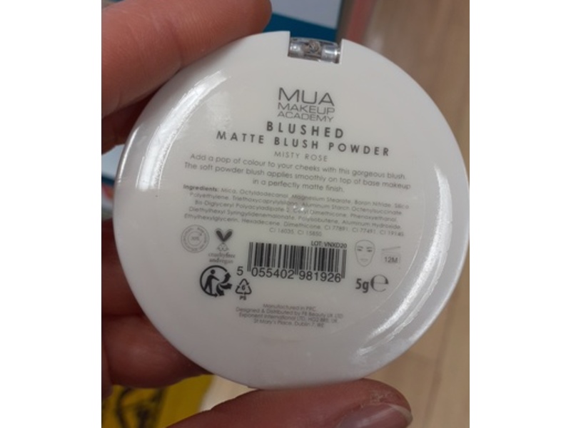 Mua Makeup Academy Matte Blush Powder, Misty Rose, 5 g