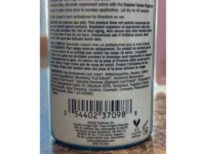 California Tan Perfecting Primer Body Mist, 6 fl oz/177 mL