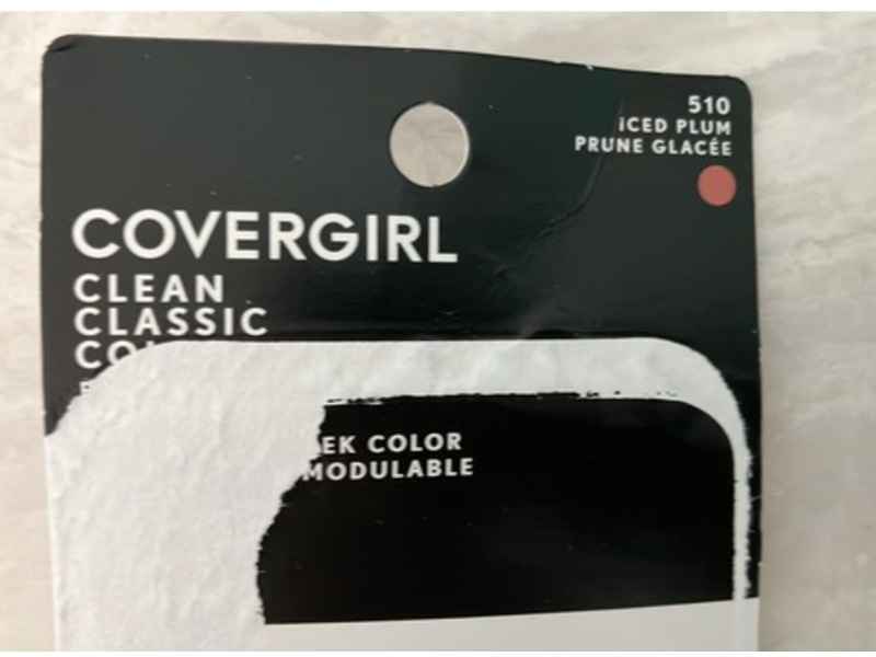 CoverGirl Classic Color Blush, 510 Iced Plum, 0.3 oz/8 g